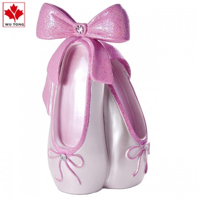 custom ceramic piggy bank ballet dancer style money box home table decoration