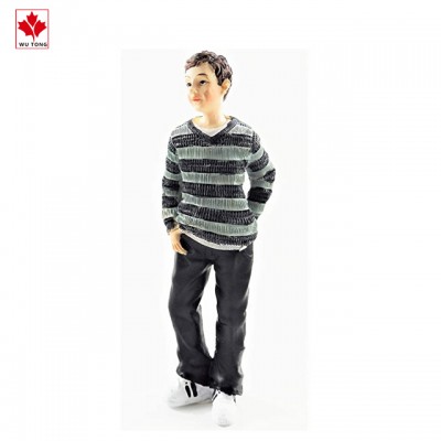 Custom People Modern Young Boy figurine Teenager Resin Figure