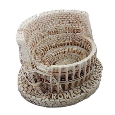 Souvenir Colosseum Model Statue Rome Miniature Italy Desk Statue