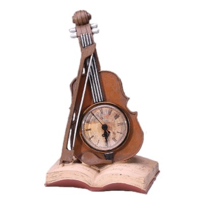 Resin miniature musical instrument decoration