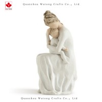 resin memorial love statue ornament for home decoration souvenir gifts