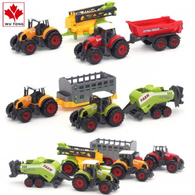 1:64 Scale Mini Puzzle Farm Tractor Toy  Perfect Fun Time Play Activity Gift for Boys Girls