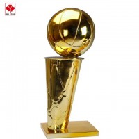 NBA Champions Trophy,O'brien Cup Golden Replica Resin Plating Trophy Contest Custom Gifts Fan Supplies Souvenirs