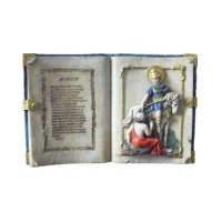 Resin religious sculpture holy Bible craft